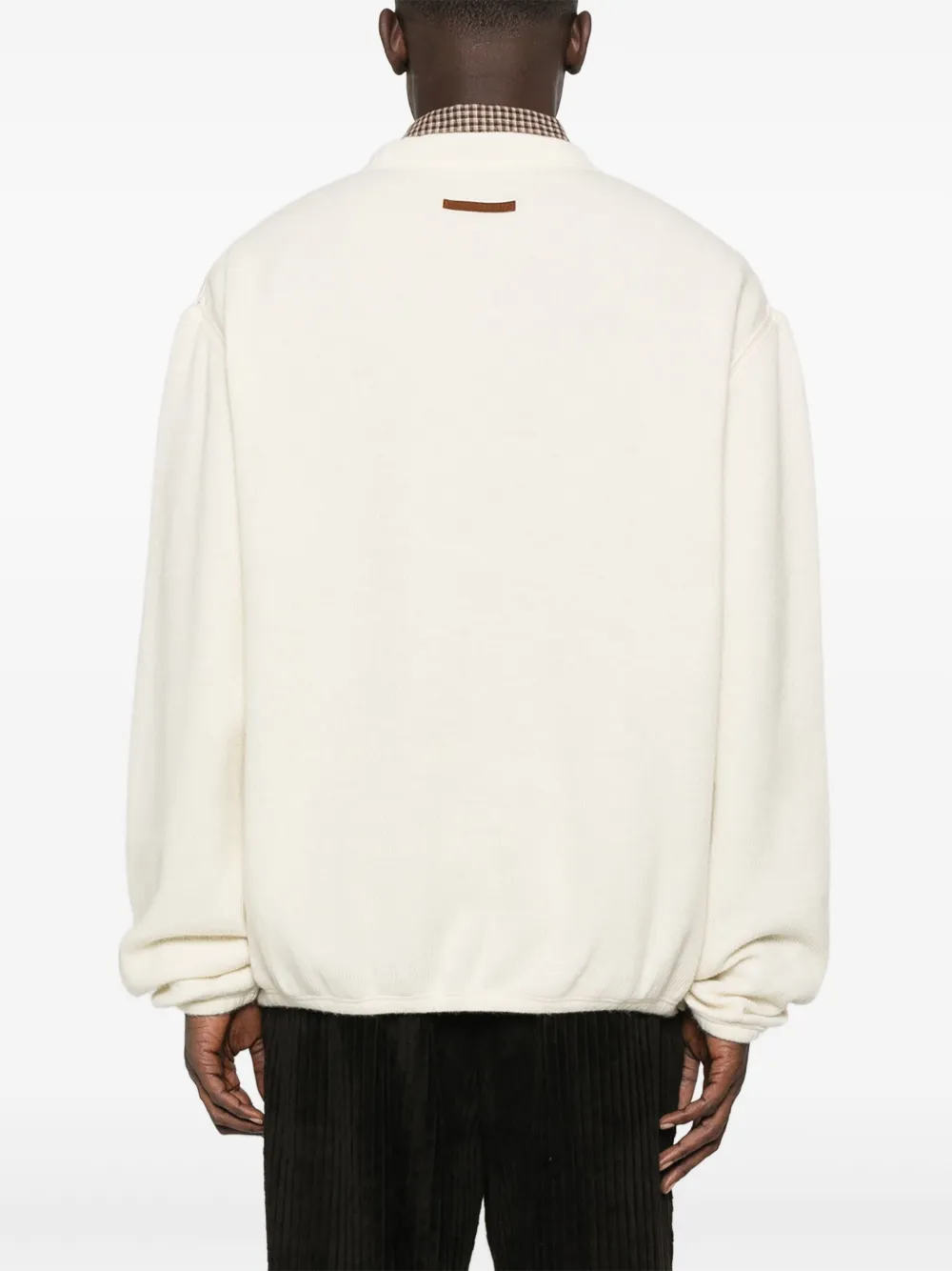 1989 STUDIO Trui met wolblend Beige
