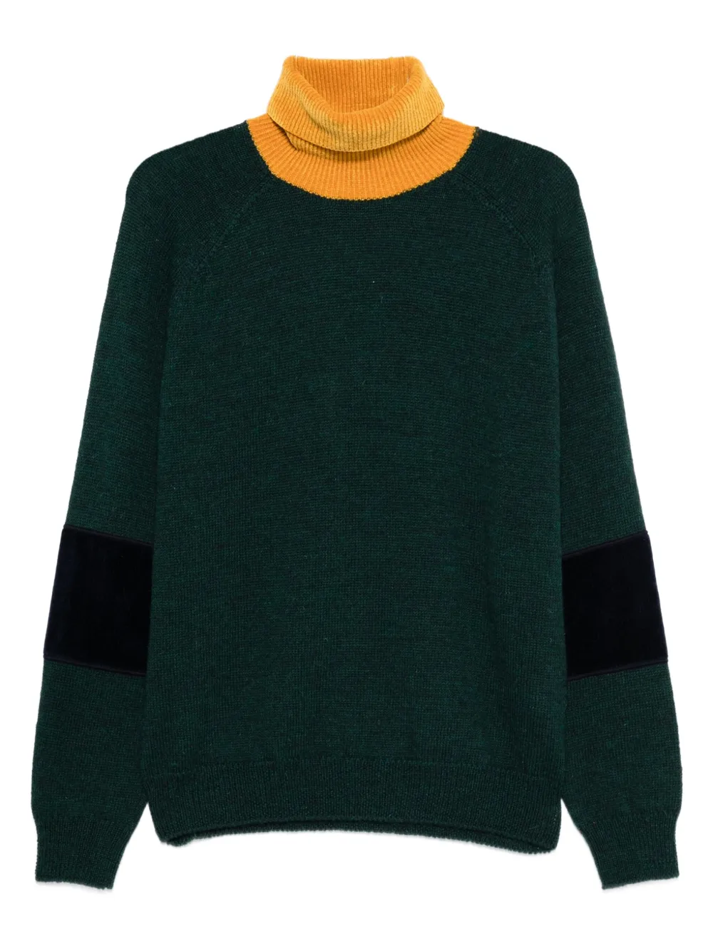1989 STUDIO two-tone jumper | Green | Image 1