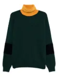 1989 STUDIO two-tone jumper - Green
