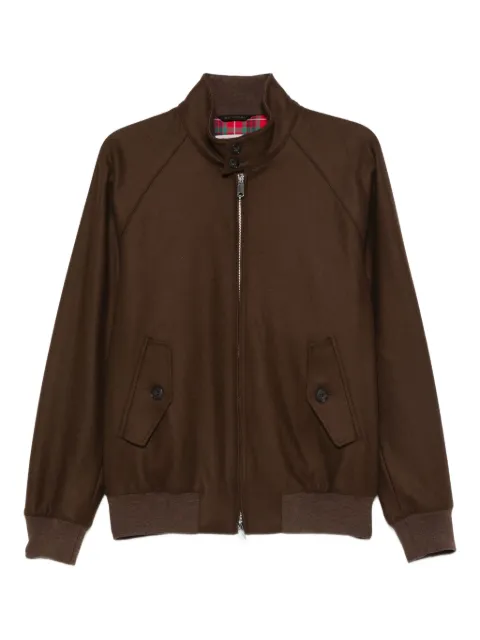Baracuta zip-up bomber jacket