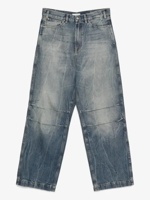 1989 STUDIO faded panelled jeans