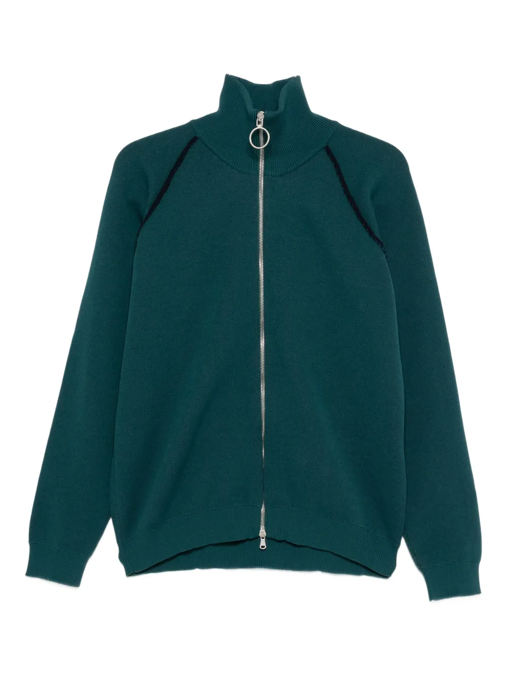 1989 Studio High-neck Zip-up Sweater In Green