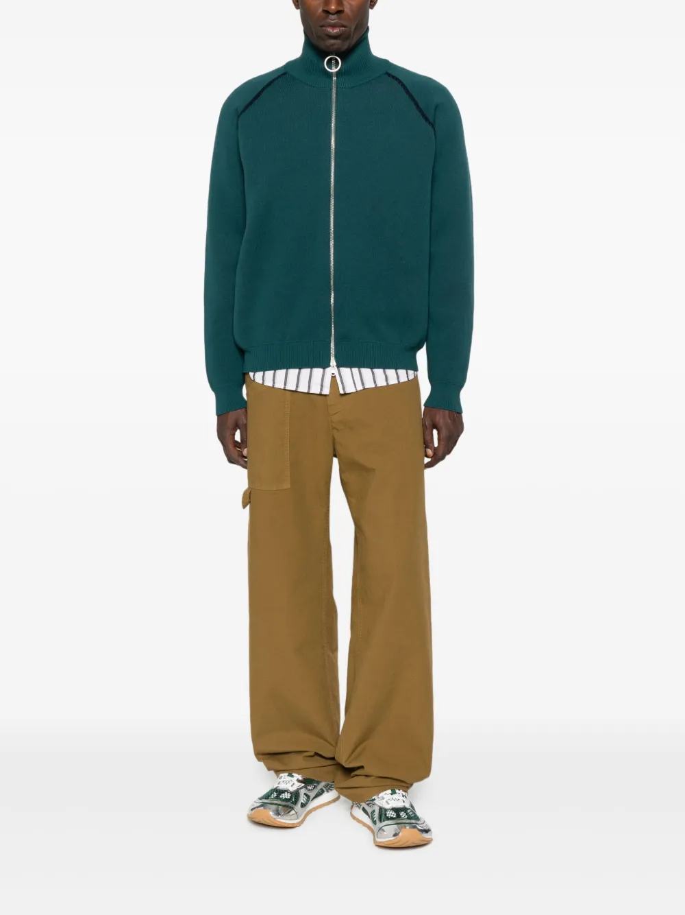 1989 STUDIO high-neck zip-up sweater | Knitted Sweaters | Image 2