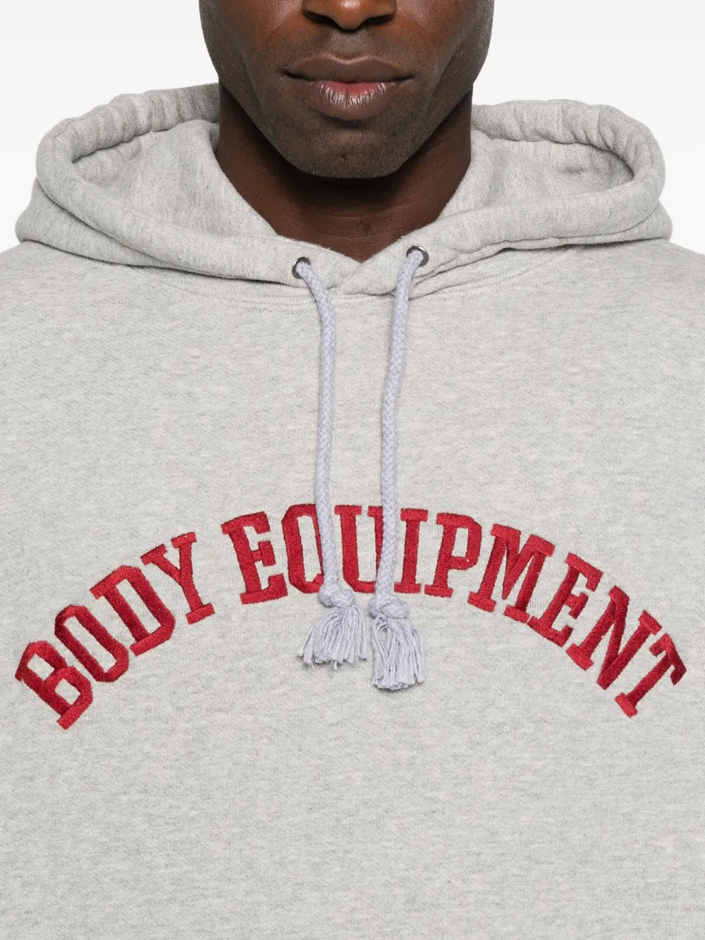 1989 Studio Slogan-embroidered Hoodie In Gray