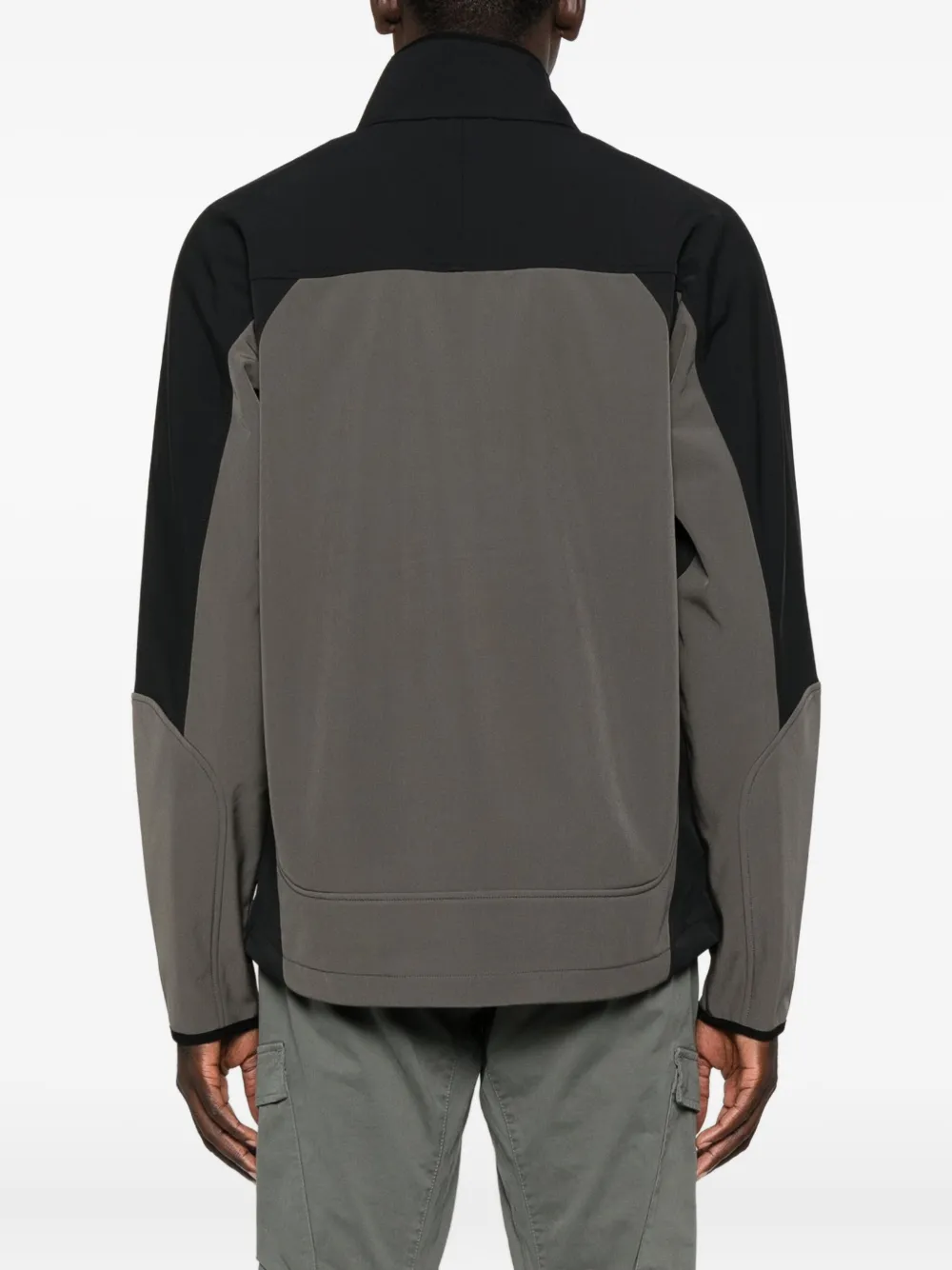 Roa Oke Two-tone Zip-up Jacket In Multi