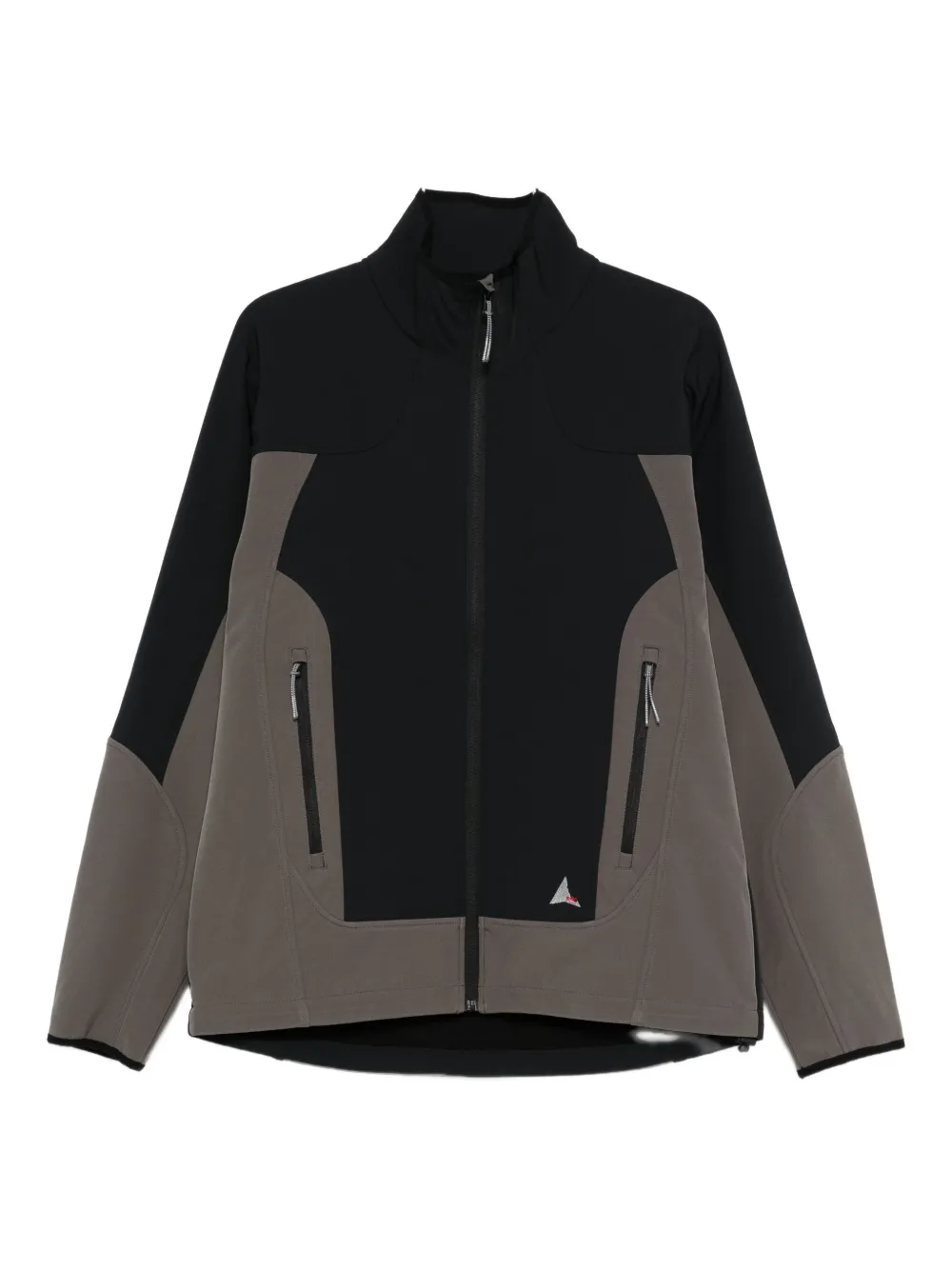 Roa Oke Two-tone Zip-up Jacket In Multi