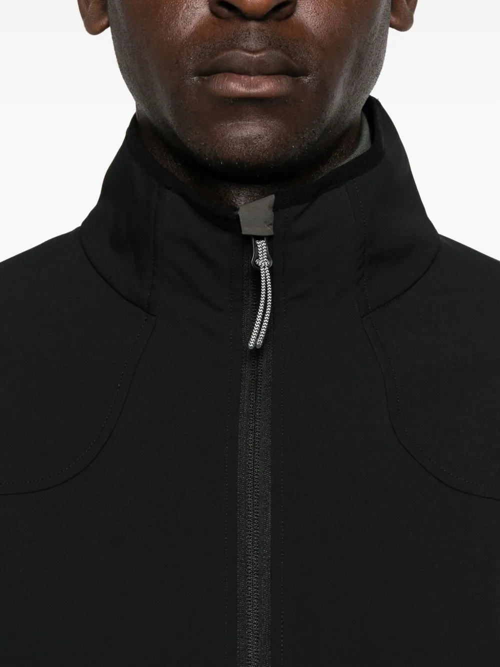 Roa Oke Two-tone Zip-up Jacket In Multi