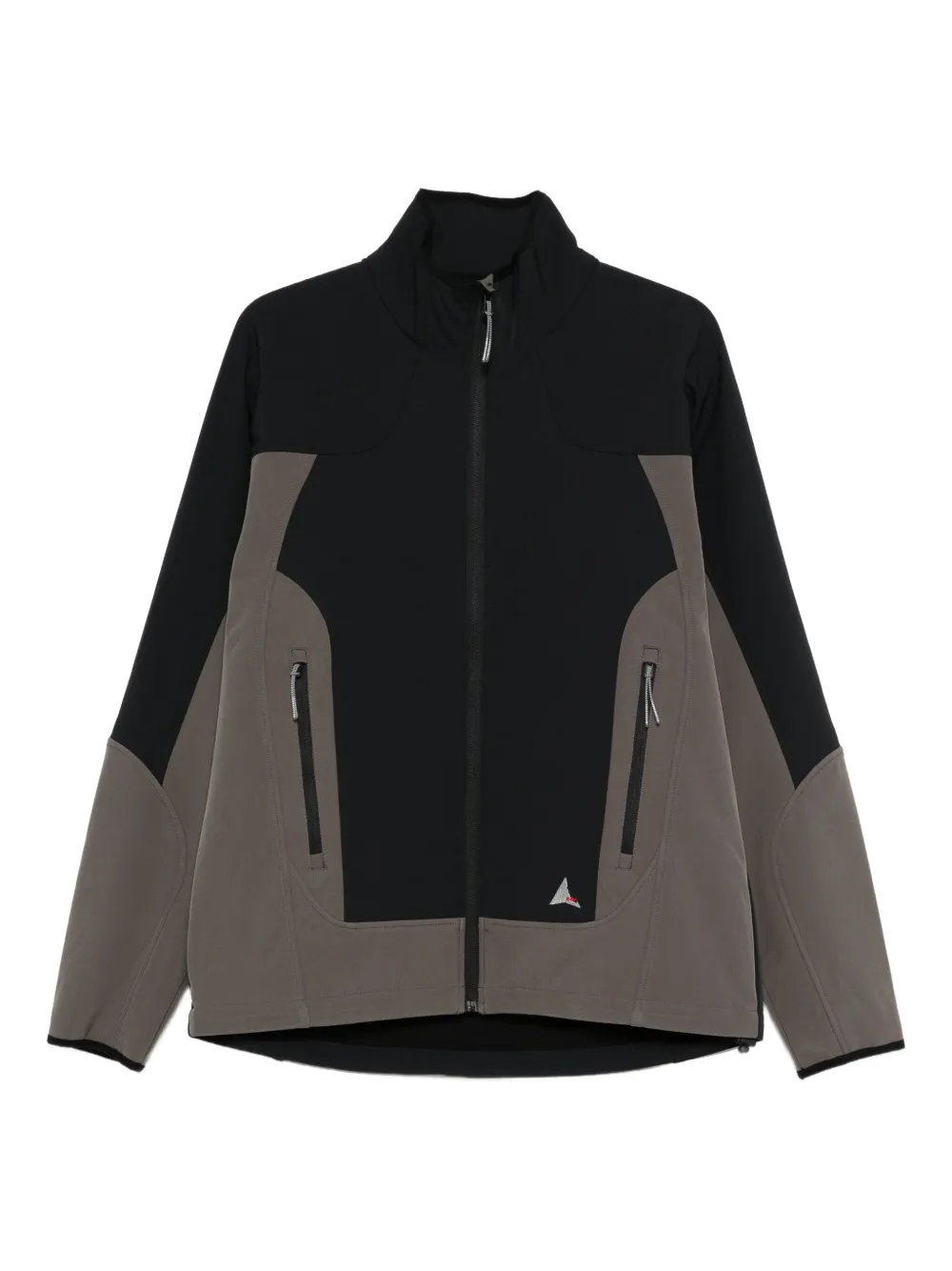 ROA Oke two-tone zip-up jacket | Black | Image 1