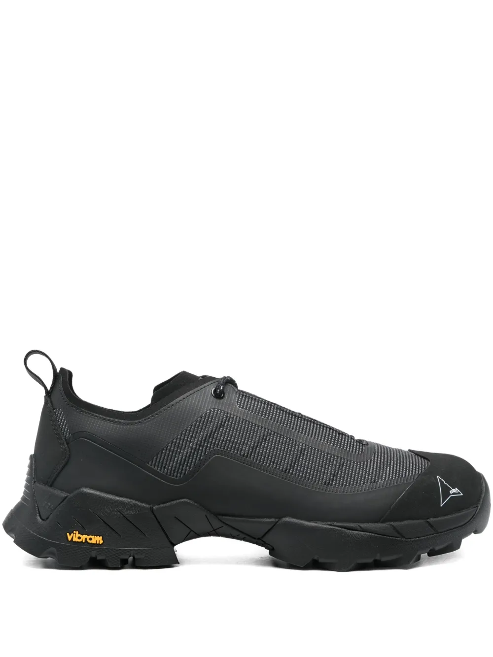 ROA textured low-top sneakers Black