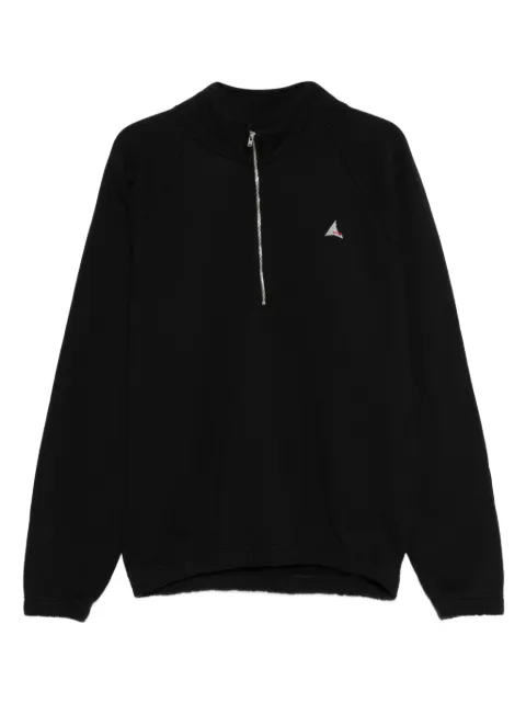 ROA sudadera con medio cierre