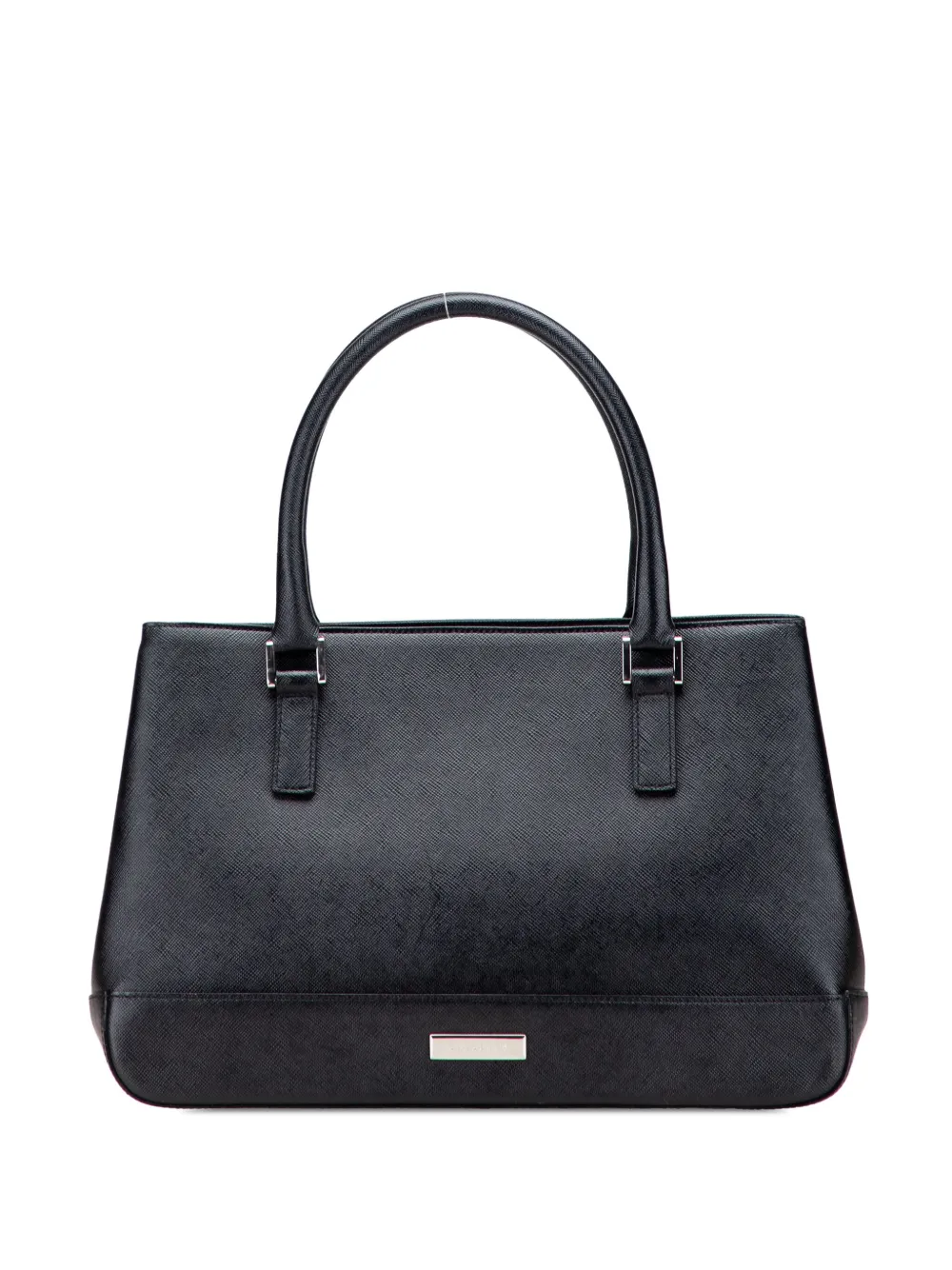 Burberry Pre-Owned 2000-2017 Leather tote bag | Black | Image 1