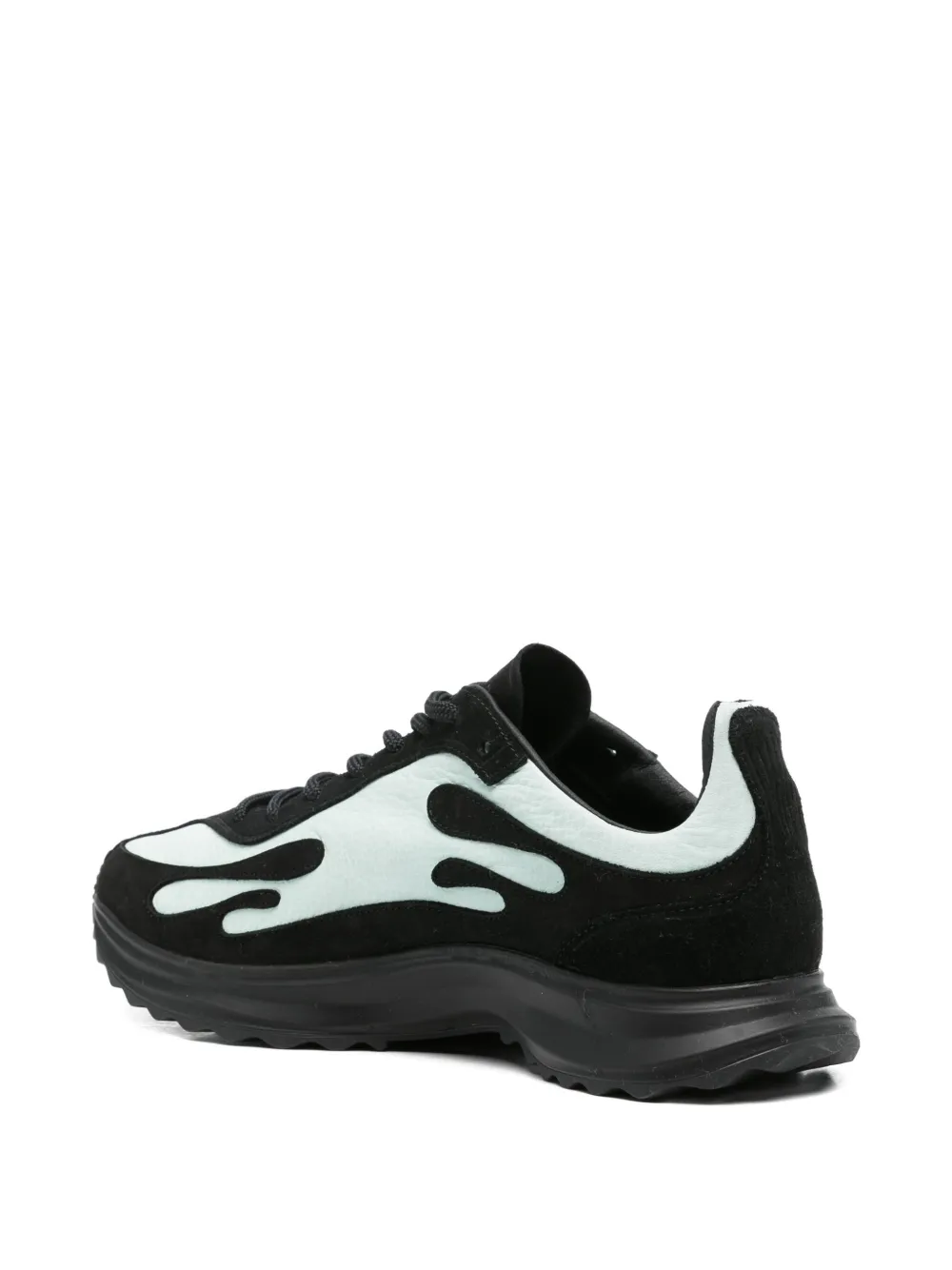 Casablanca Tweekleurige sneakers Zwart