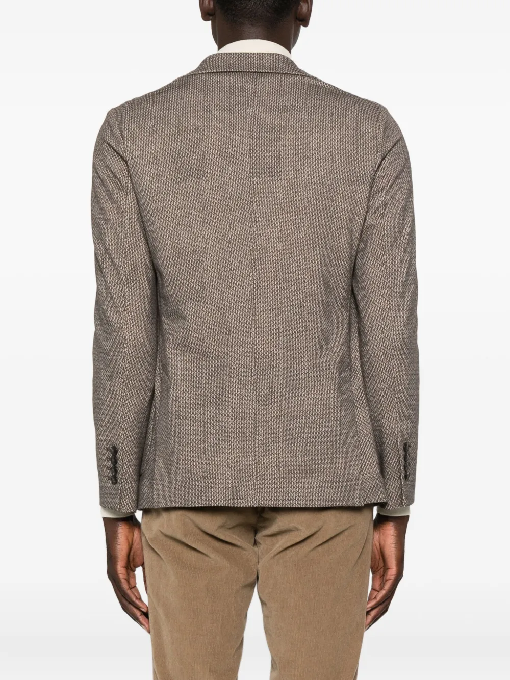 Circolo 1901 Blazer met twee knopen en textuur Bruin