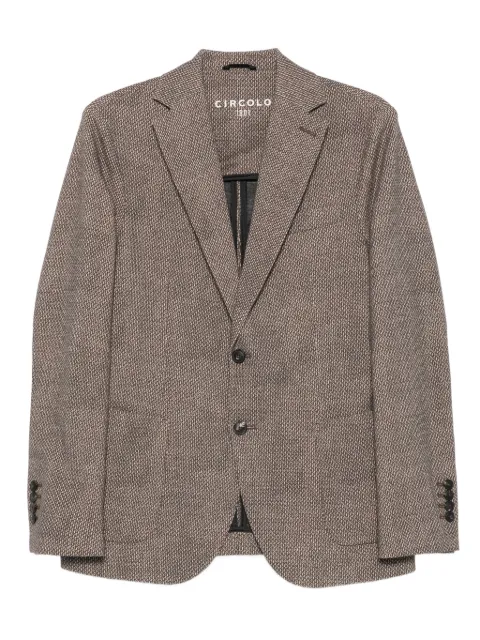 Circolo 1901 textured two-button blazer