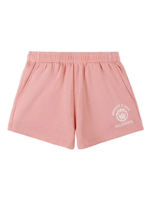 Sporty & Rich logo-detail shorts