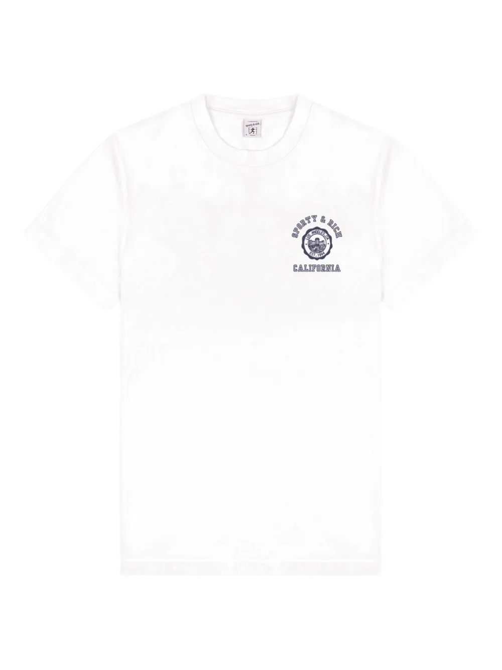 Sporty & Rich logo-print T-shirt | White | Image 1