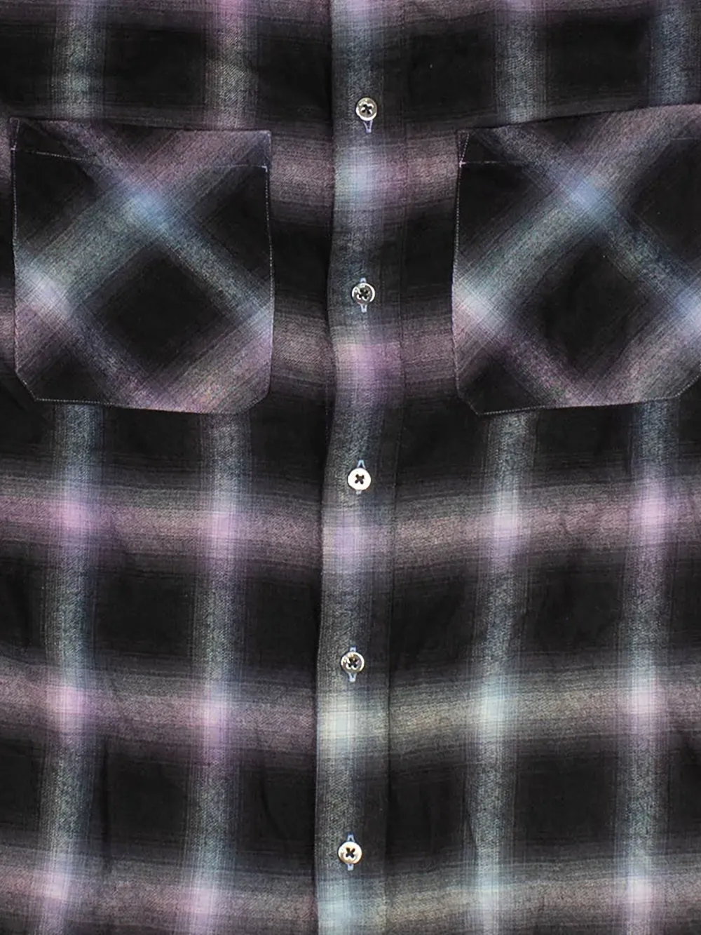 AMIRI plaid frayed-hem shirt | Image 2