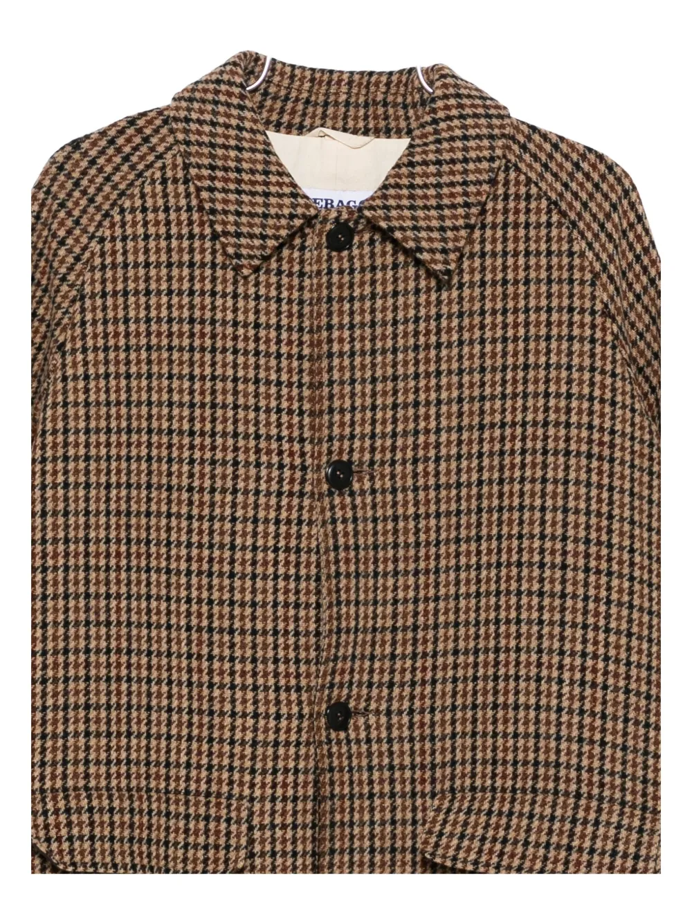Sebago Houndstooth Coat In Neutral