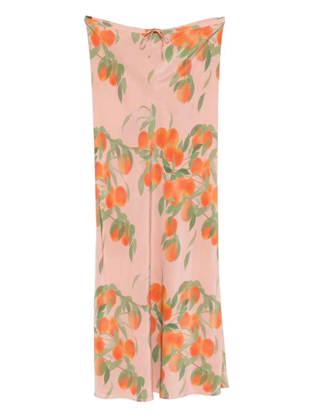 Bernadette Emily Maxi Skirt In Orange