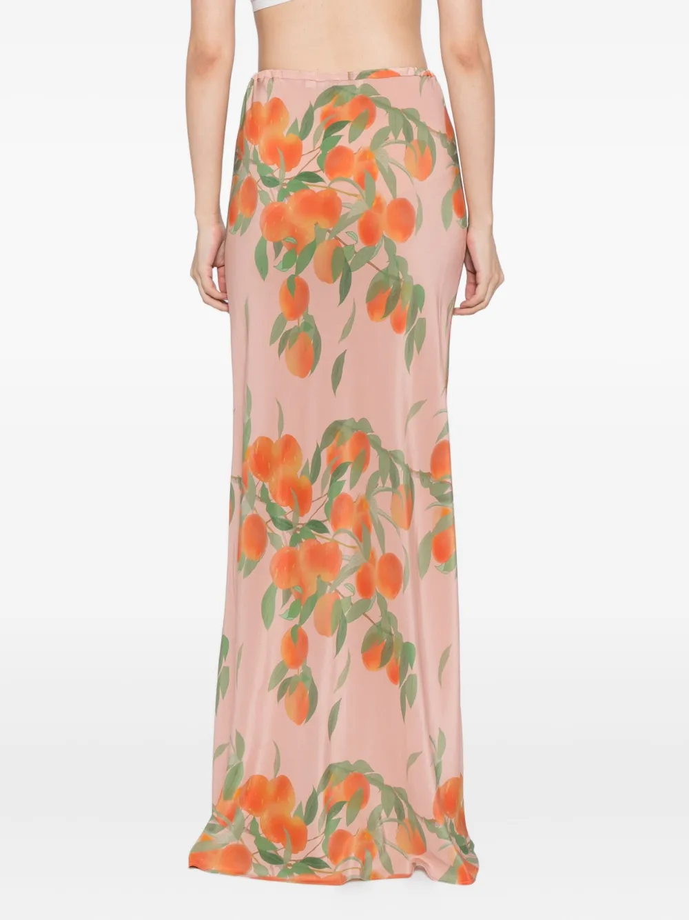 Bernadette Emily Maxi Skirt In Orange