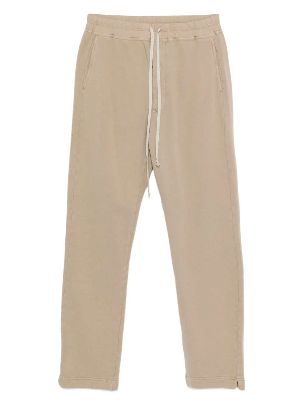 Rick Owens Drkshdw Drawstring Cotton Trousers In Green