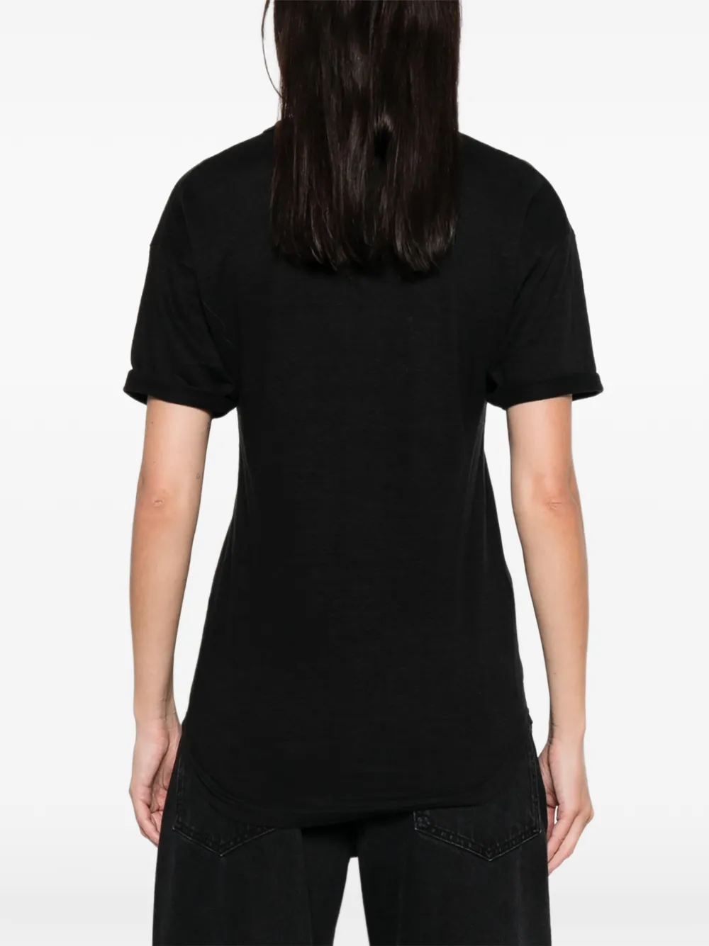 Isabel Marant Étoile Koldi Logo-print T-shirt In Black