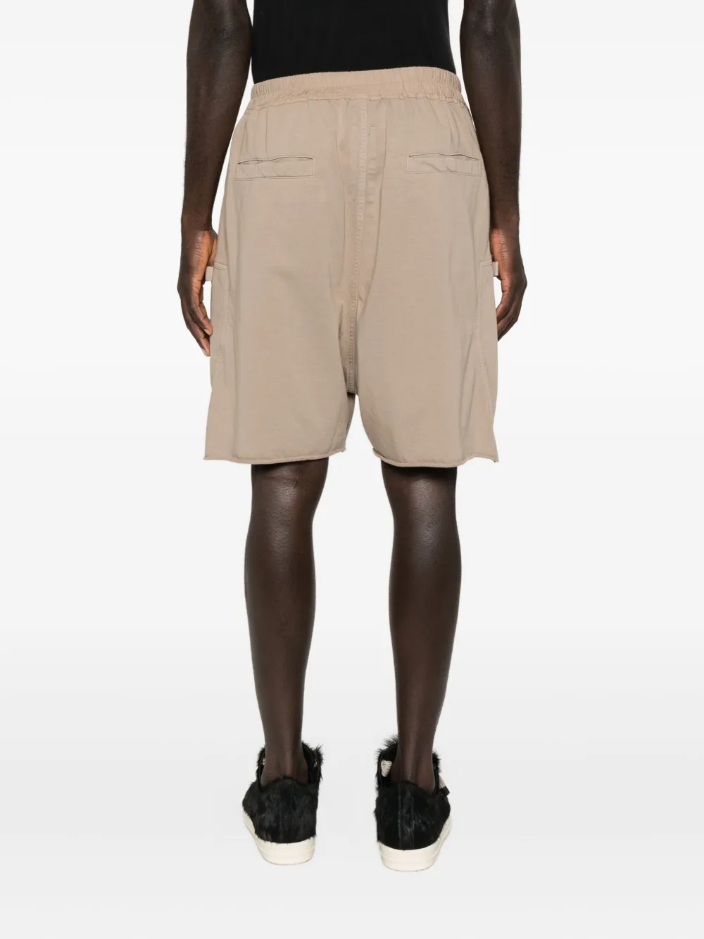 Rick Owens Drkshdw Multiple-pockets Shorts In Neutral