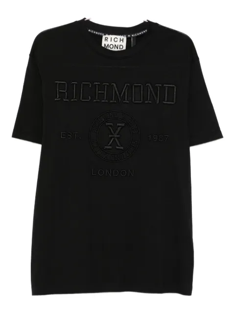 John Richmond embroidered-logo T-shirt