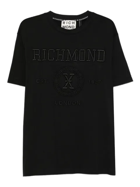 John Richmond embroidered-logo T-shirt