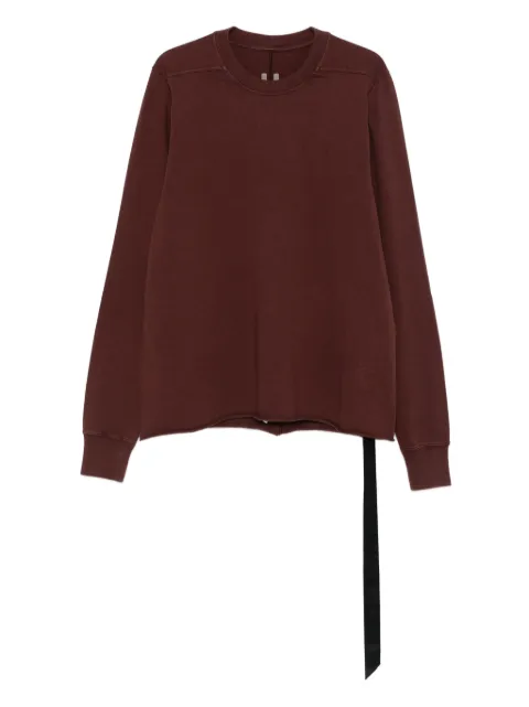 Rick Owens DRKSHDW raw-edge crew-neck sweatshirt
