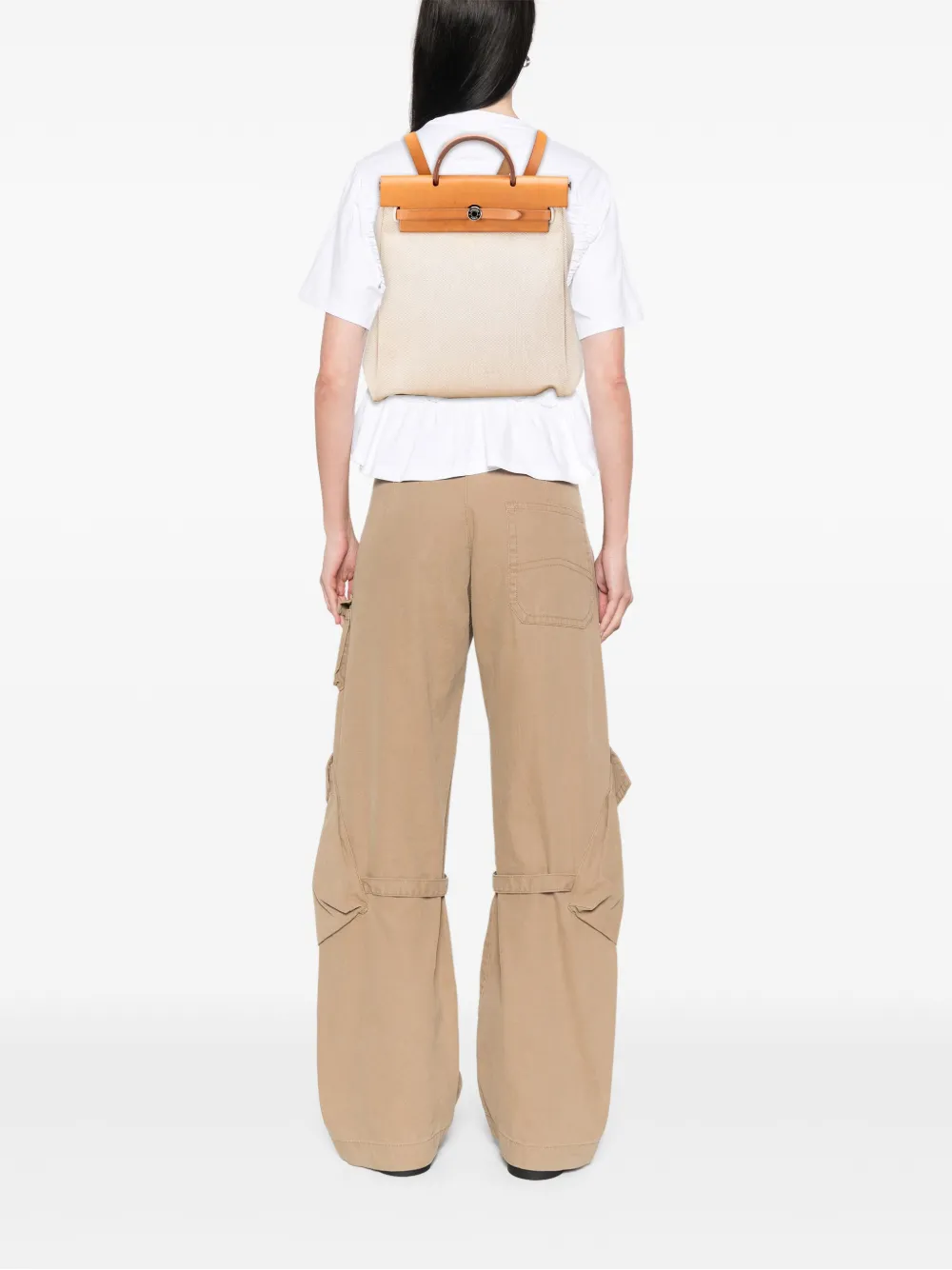 Hermès Pre-Owned 2003 Toile Herbag PM backpack | Pre-Owned | Image 2