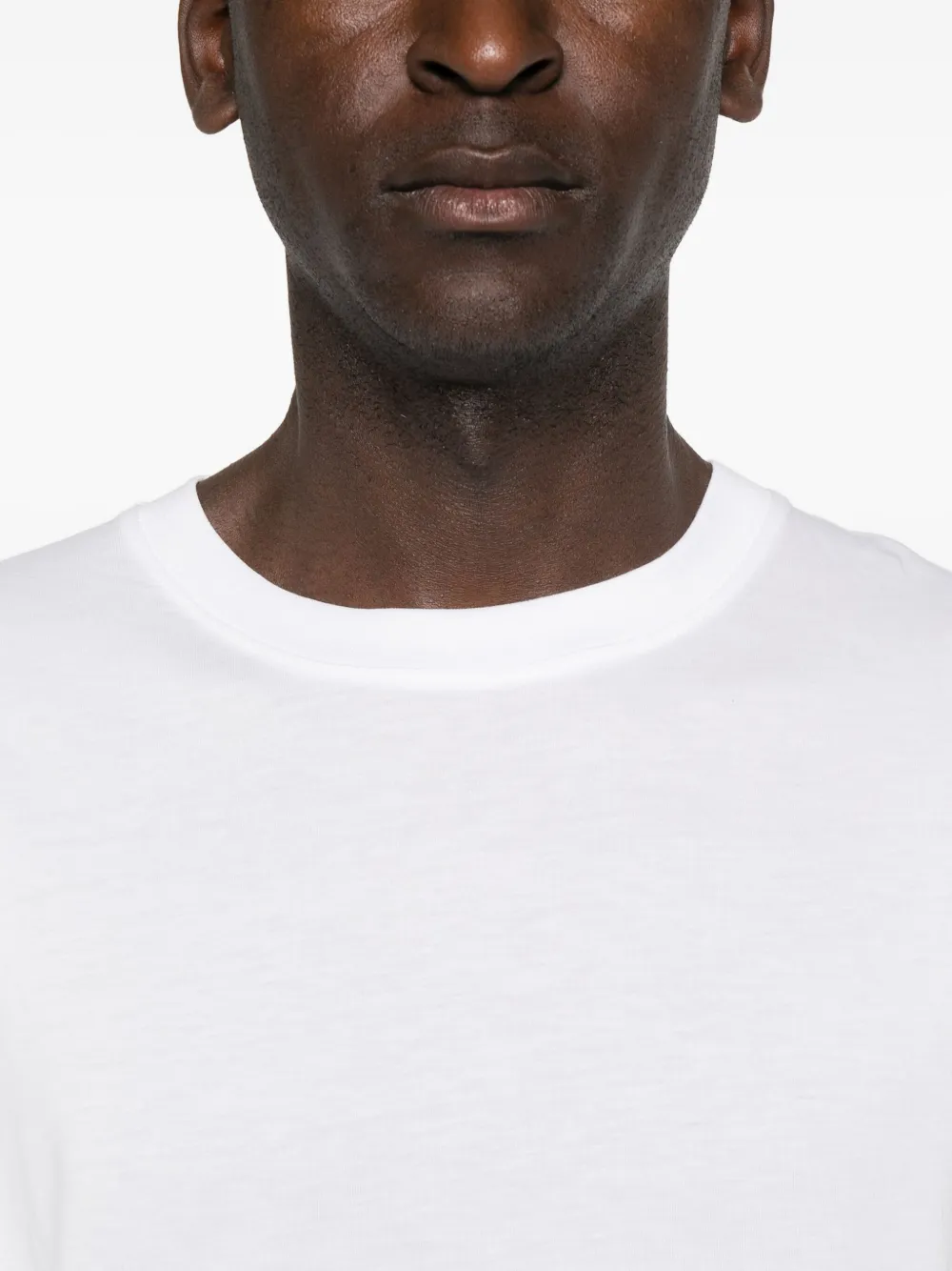 John Richmond Katoenen T-shirt Wit