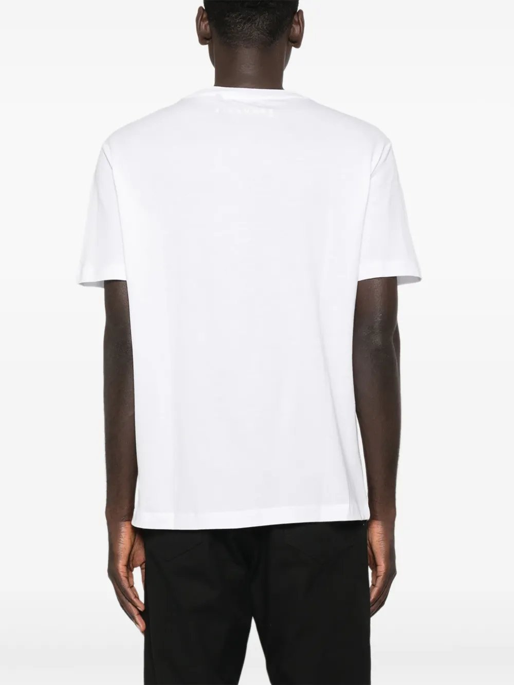John Richmond Katoenen T-shirt Wit