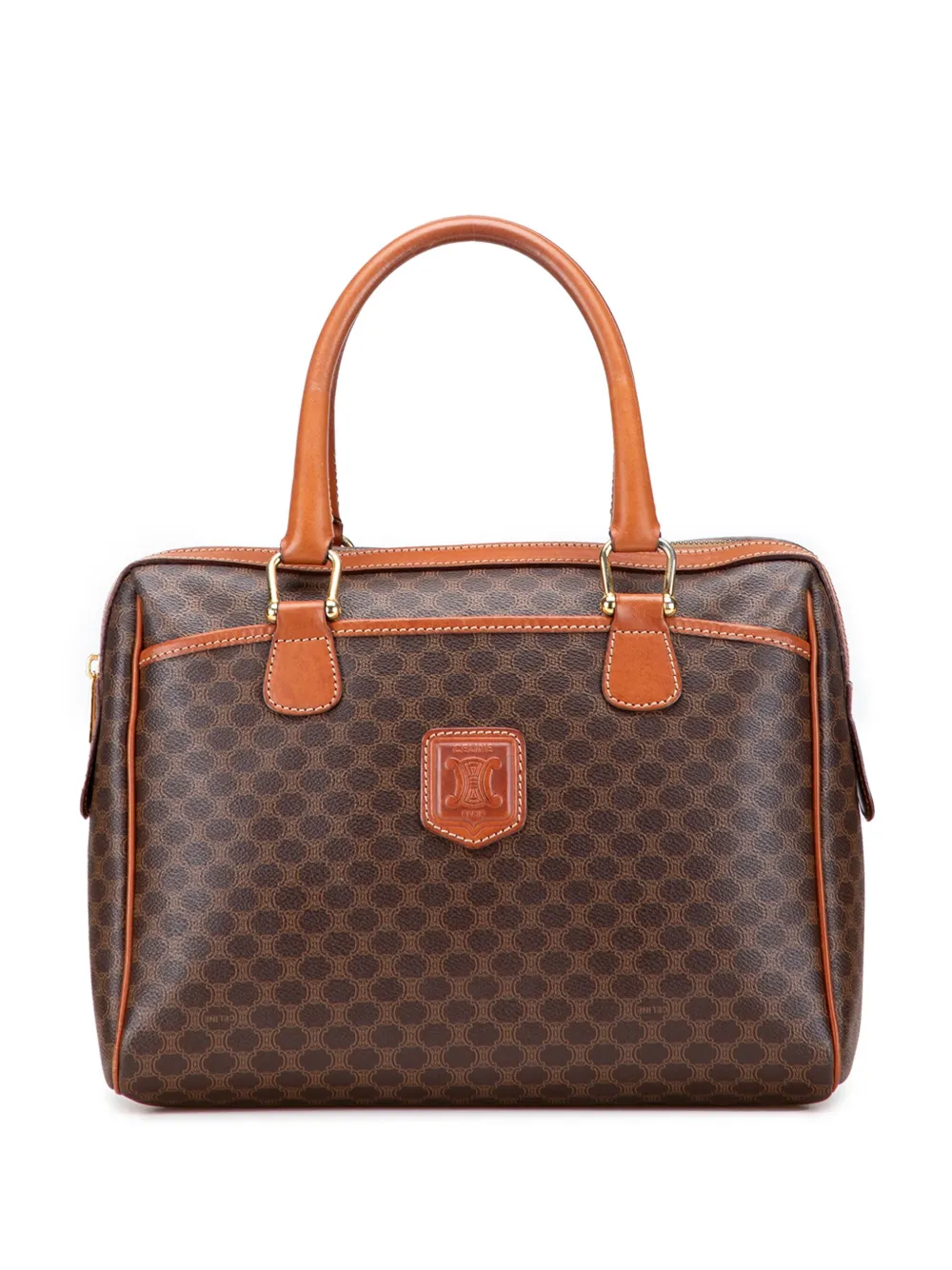 Celine Pre-Owned 1996 Macadam Coated Canvas handbag | Brown | Image 1