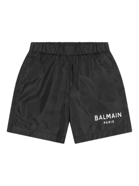 Balmain Kids short de bain Elasticated à logo