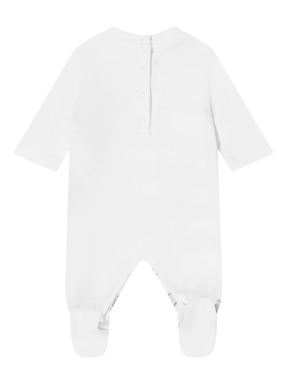 Balmain Kids button babywear - Wit