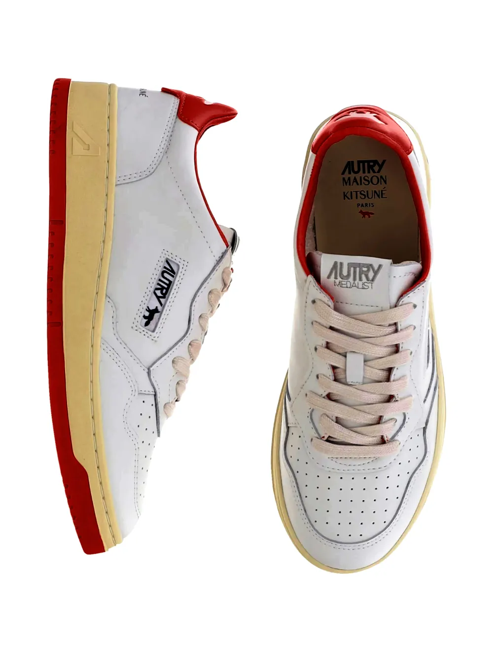 Autry Leren sneakers Wit