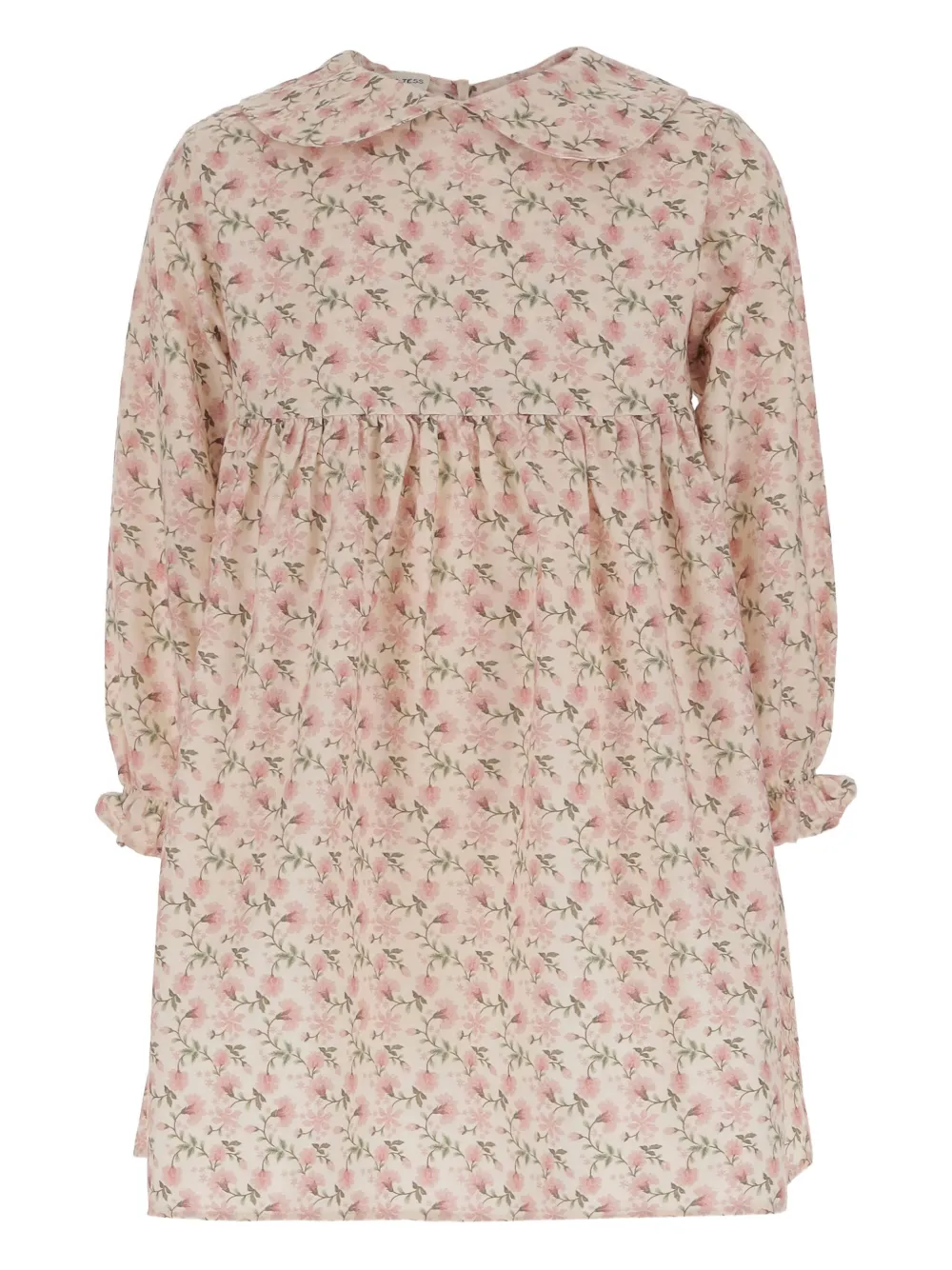 Babe And Tess Kids' Floral-print Dress In Pink