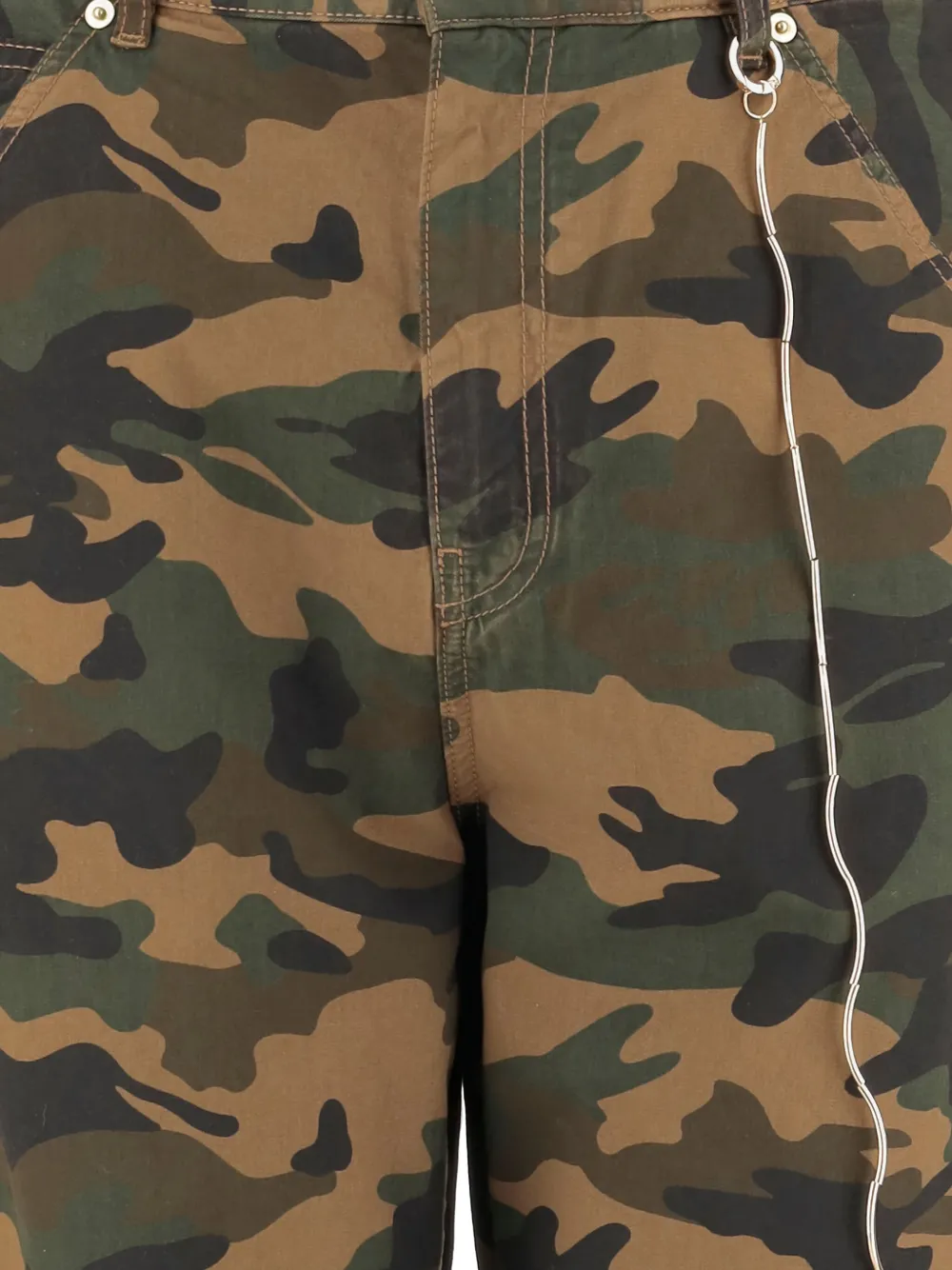 DARKPARK Broek met camouflageprint Bruin