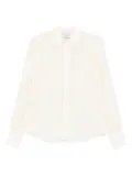 ERMANNO FIRENZE embroidered-collar shirt - Neutrals