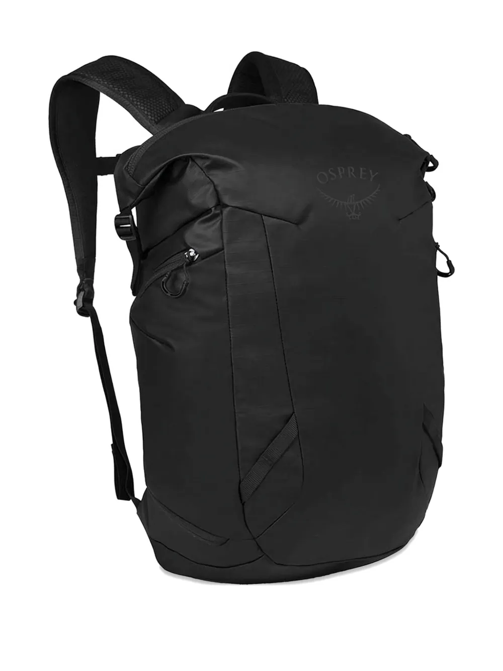 Osprey Top-zip Logo Backpack In Black