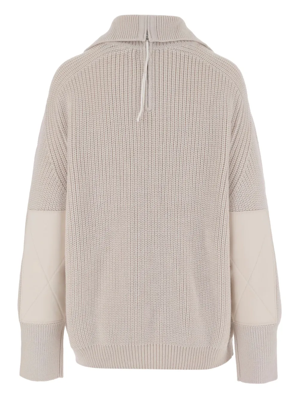 Carven zip-neck wool sweater | Knitted Sweaters | Image 2