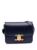 Céline Pre-Owned 2019 Teen Shiny Calfskin Triomphe crossbody bag - Blue