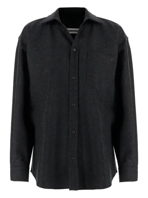 DARKPARK patch-pocket wool shirt