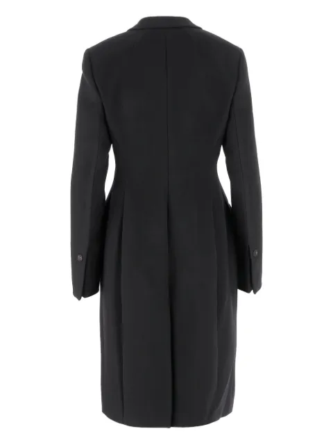 Ferragamo button-fastening flap-pocket coat