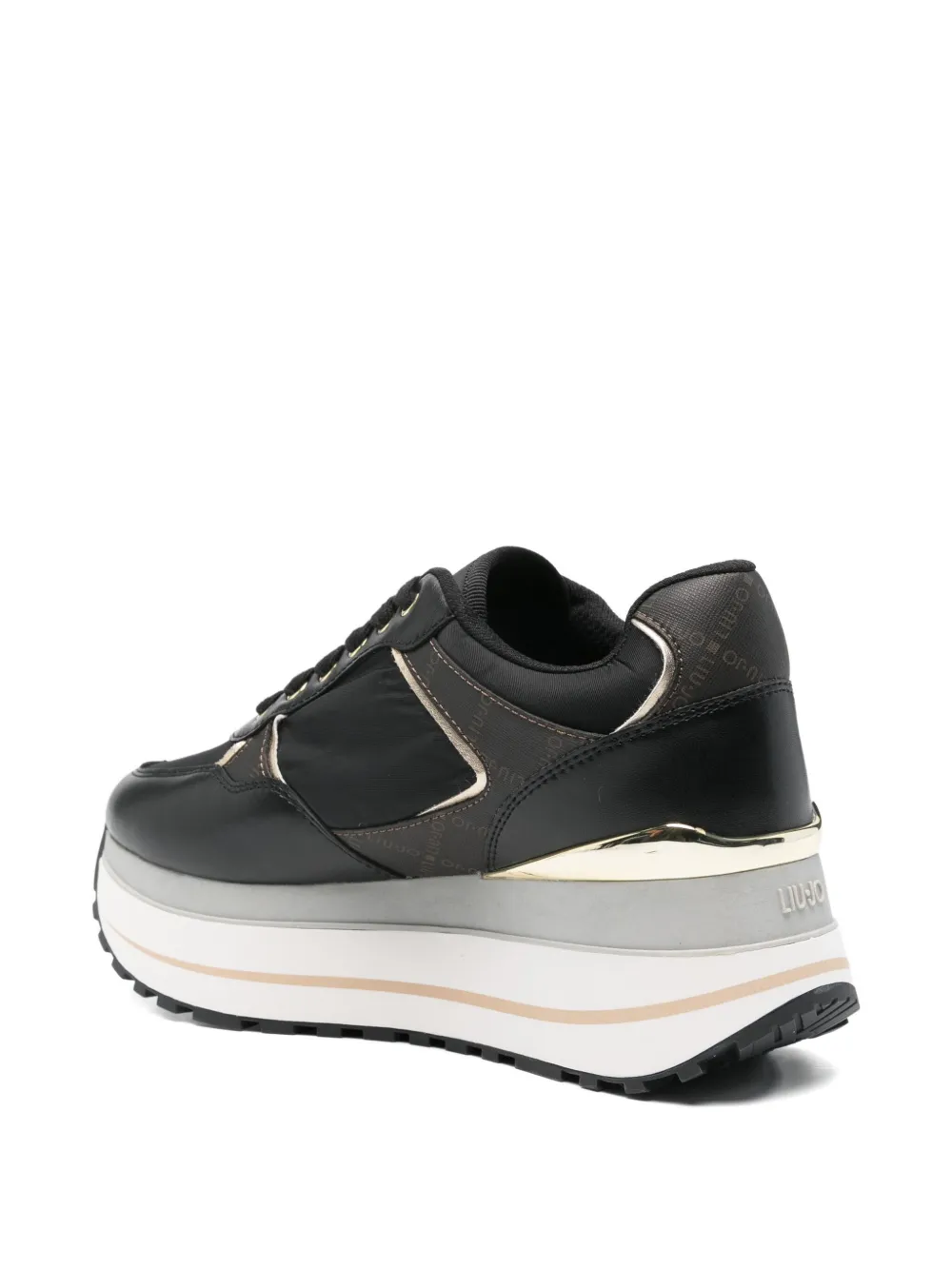 LIU JO Wonder Plus 01 sneakers met platform Zwart