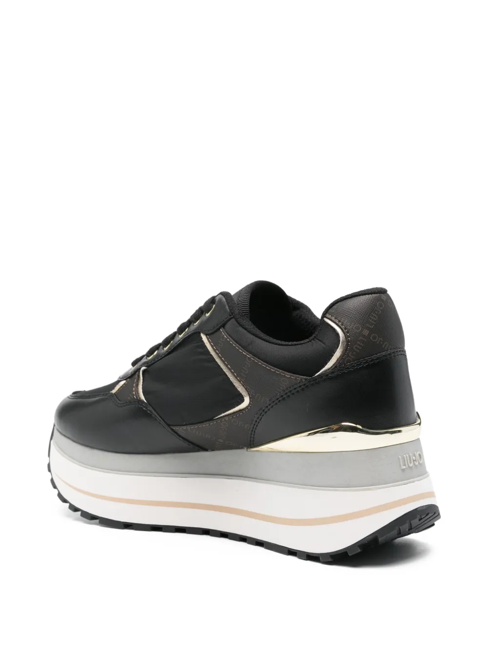 LIU JO Wonder Plus 01 platform sneakers Black