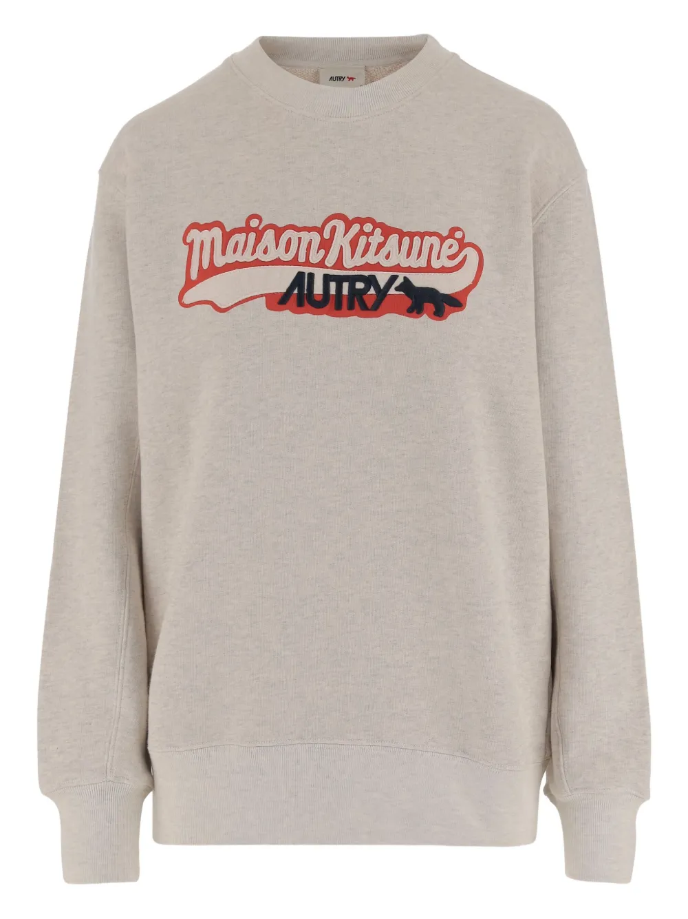 Autry x Maison Kitsuné appliqué sweatshirt | Grey | Image 1