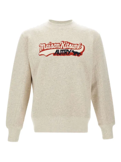 Autry x Maison Kitsuné appliqué sweatshirt