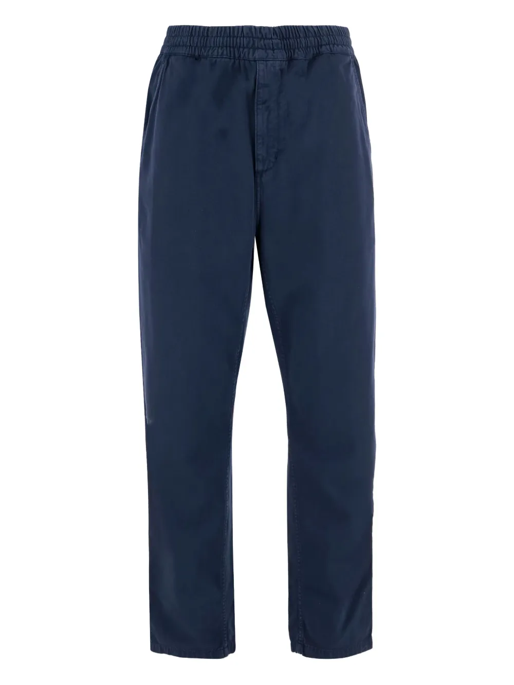 Carhartt WIP logo-patch trousers | Blue | Image 1